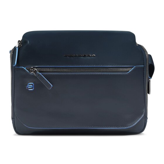 Piquadro Blue Square Schoudertas Leer 27 cm