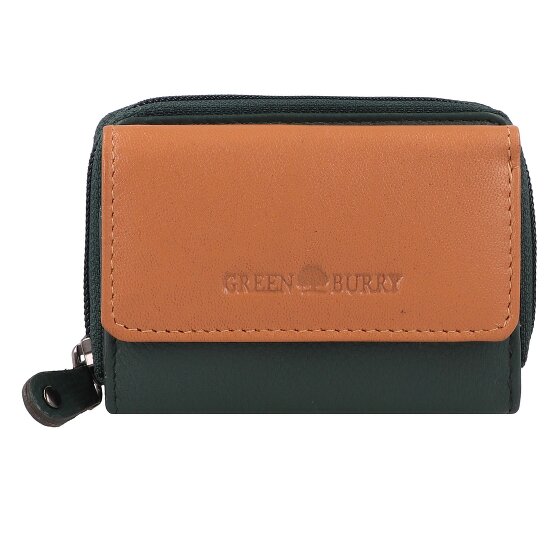 Greenburry Nappa Portemonnee RFID-bescherming Leer 11 cm
