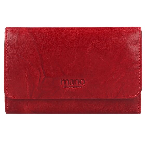 mano Donna Aurona Portemonnee RFID Leer 14,5 cm