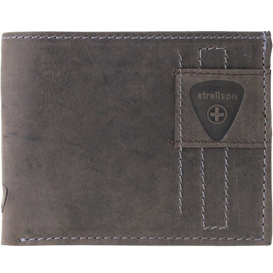 Strellson Richmond BillFold H6 Portemonnee Leer 9,5 cm Strellson Richmond BillFold H6 Portemonnee Leer 9,5 cm