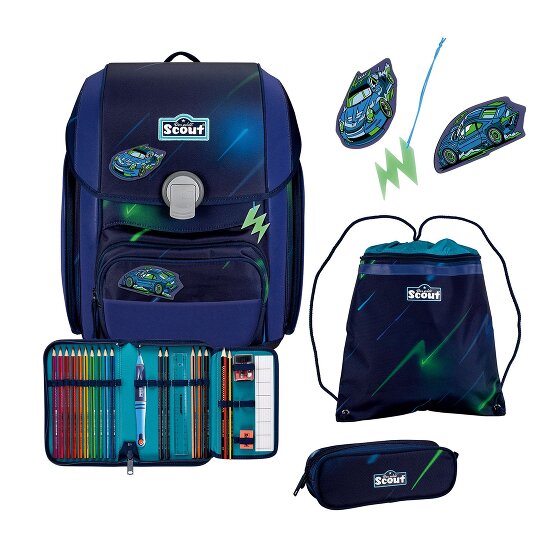 Scout Genius School Satchel Set 4st Superfles