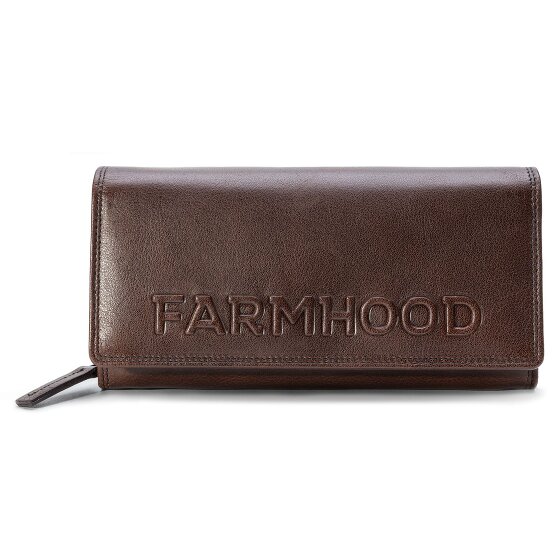 Farmhood Memphis Portemonnee RFID-bescherming Leer 19 cm
