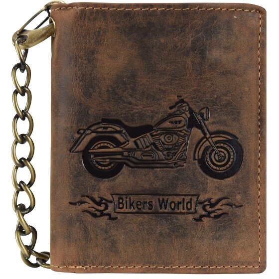 Greenburry Vintage fietsportefeuille leer 10 cm