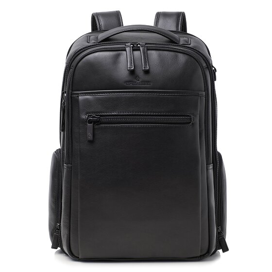 Castelijn & Beerens Nappa X reisrugzak RFID leer 43 cm laptop compartiment