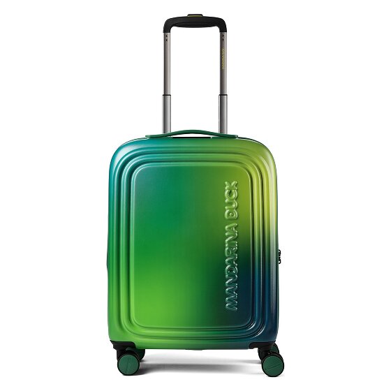 Mandarina Duck Logoduck + 4 wielen Cabinewagen 55 cm met uitbreidingsplooi
