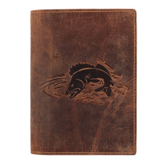 Greenburry Vintage documentenhoes leer 12 cm