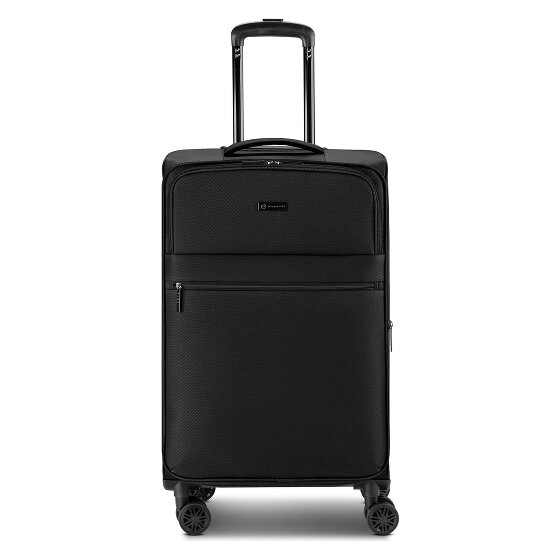 bugatti Valencia Soft 4 wielen Trolley M 65 cm met uitbreidingsplooi