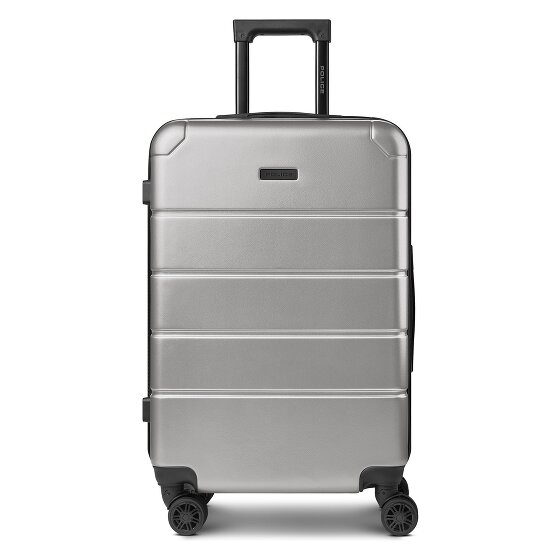 Police Dublin 4 wielen Trolley M 64 cm met uitbreidingsplooi