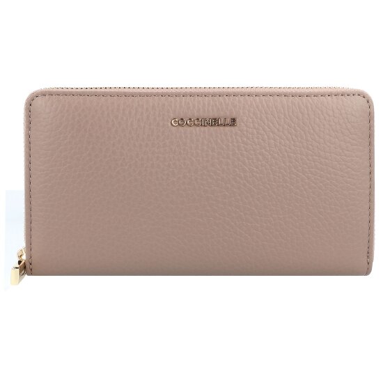 Coccinelle Metallic Soft Portemonnee Leer 18 cm