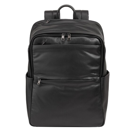 DuDu Sydney Dagrugzak Leer 42 cm Laptop compartiment