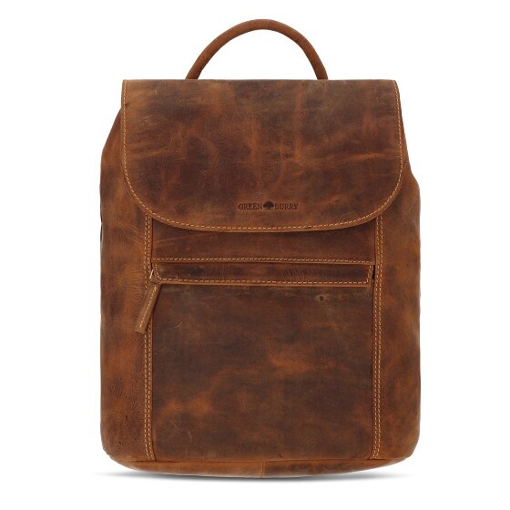 Greenburry Vintage Stad rugzak Leer 35 cm