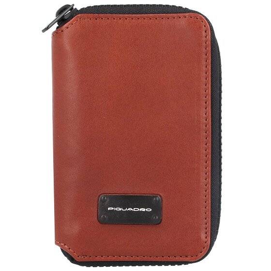 Piquadro Harper portemonnee leer 9 cm
