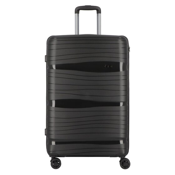 d&n Travel Line 4300 4 wielen Trolley L 78 cm