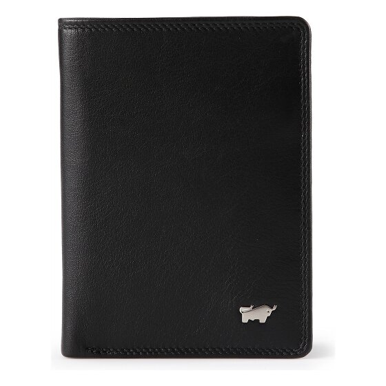 Braun Büffel Golf 3.0 Portemonnee RFID-bescherming Leer 12.5 cm