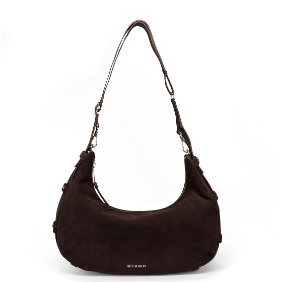 Hey Marly Lifetime Sister Suede Schoudertas M Leder 35 cm