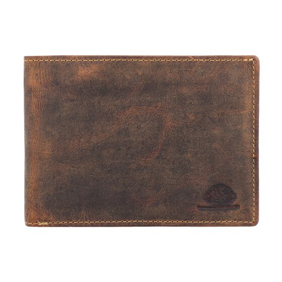 Greenburry Vintage lederen ID etui 14 cm