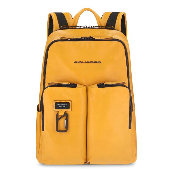Piquadro Harper Rugzak RFID Leer 40 cm Laptopcompartiment