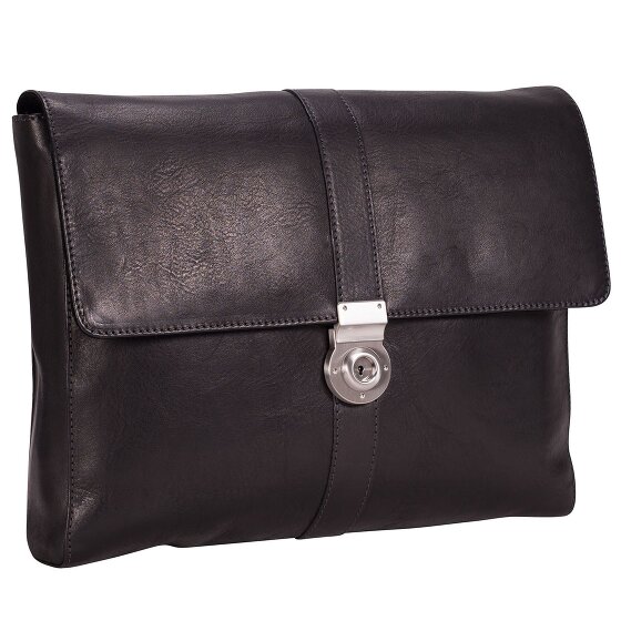 Leonhard Heyden Bergamo Leren Aktetas 37 cm Laptopcompartiment