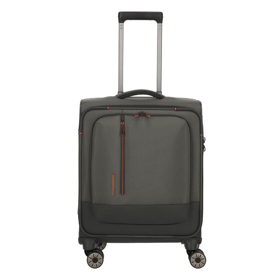 Travelite Crosslite 5.0 4 wielen Cabinewagen S 55 cm Laptop compartiment