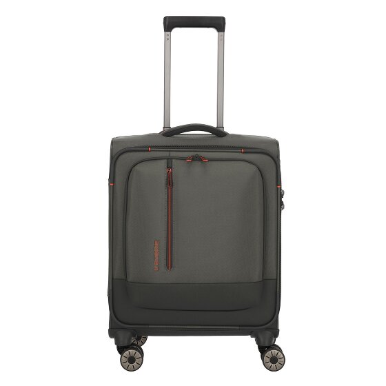 Travelite Crosslite 5.0 4 wielen Cabinewagen S 55 cm Laptop compartiment