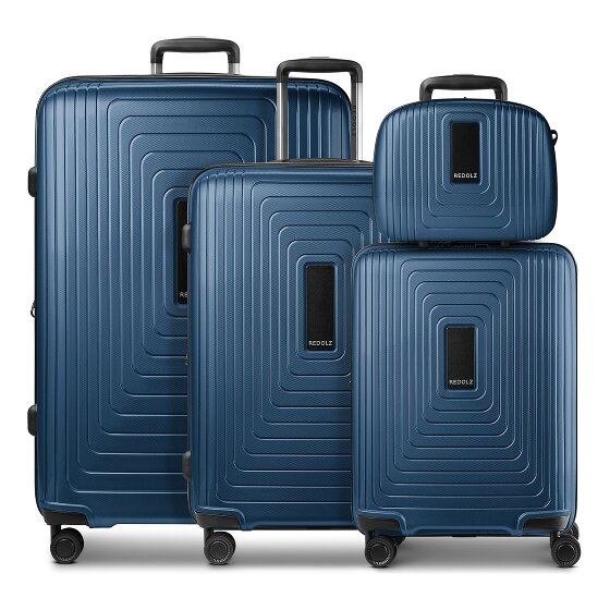 Redolz Essentials 14 4-wiel kofferset + beautycase 4 stuks met stretchvouw