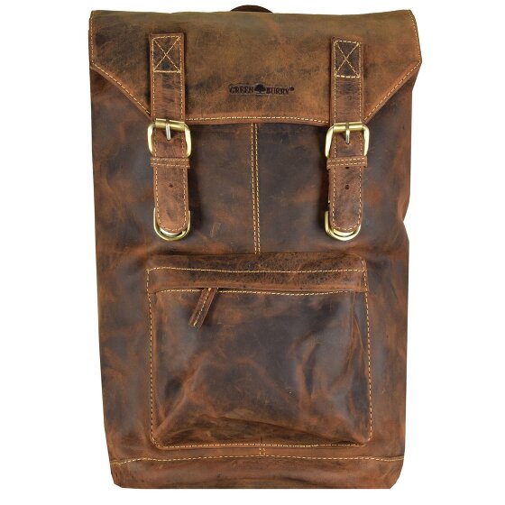 Greenburry Vintage Retro Rugzak Leer 42 cm