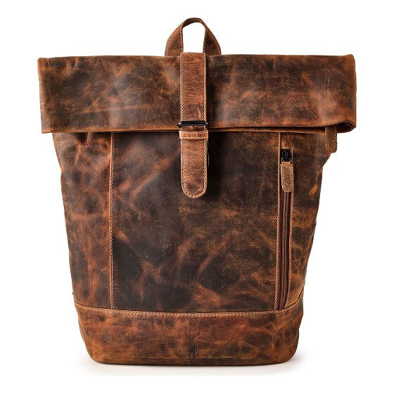 Jack Kinsky Baltimore 15 Zakelijke rugzak Leder 43 cm Laptopvak