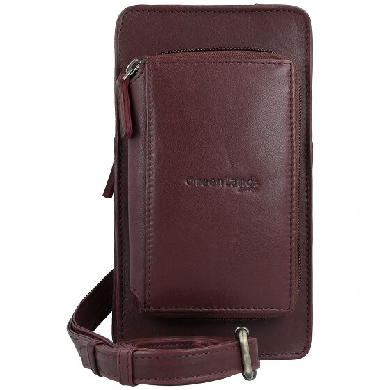 Greenland Nature Natuur Zacht Mobiel Tasje Portemonnee Leer 11 cm