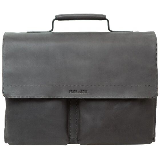 Pride and Soul District Briefcase Messenger 37 cm laptop compartiment