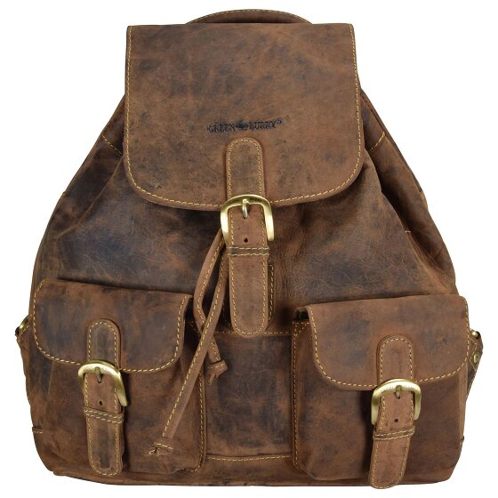 Greenburry Vintage City rugzak leer 35 cm