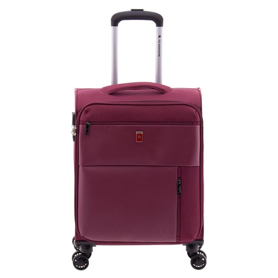 Gladiator 3700 4 wielen Cabinewagen 55 cm met uitbreidingsplooi Gladiator 3700 4 wielen Cabinewagen 55 cm met uitbreidingsplooi