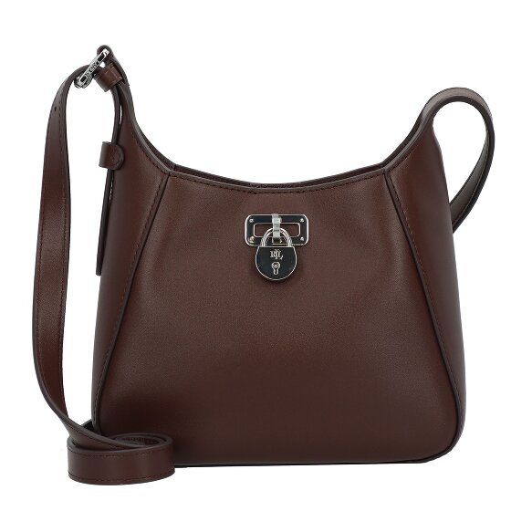 Lauren Ralph Lauren Tanner Mini tas Schoudertas Leer 16 cm