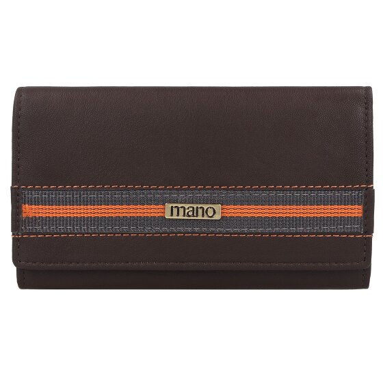 mano Don Leonardo Portemonnee RFID Leer 16 cm