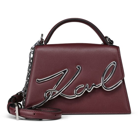 Karl Lagerfeld Signature 2.0 Handtas Leer 21.5 cm