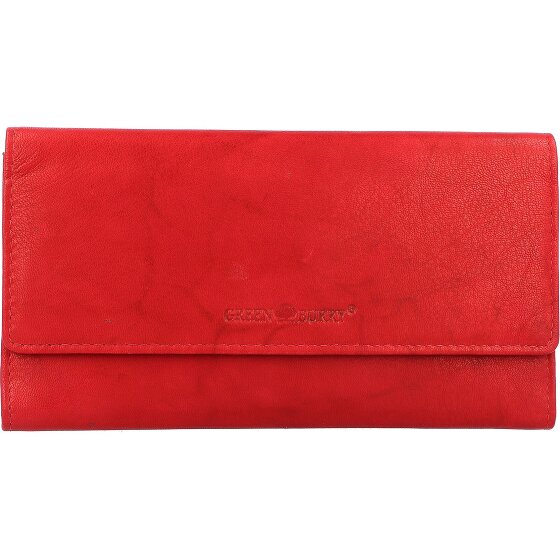 Greenburry Basic Portemonnee RFID Leer 19 cm