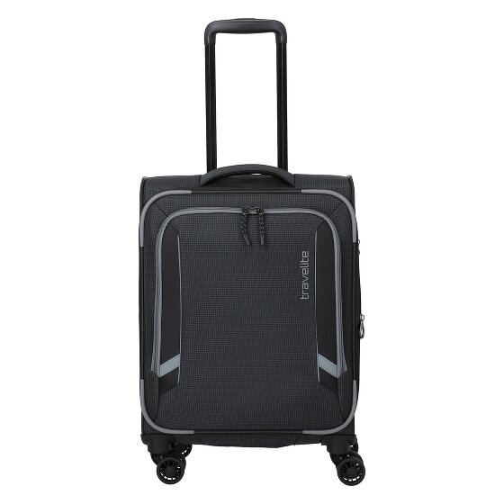 Travelite Corsiica 4 wielen Cabinewagen S 55 cm met uitbreidingsplooi