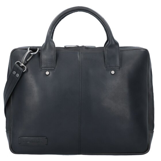 Plevier Navigator Tacan Koffer Leer 36 cm Laptop compartiment