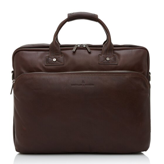 Castelijn & Beerens Firenze aktetas RFID leer 45 cm Laptop compartiment