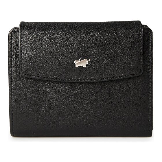 Braun Büffel Joy Portemonnee RFID-bescherming Leer 12 cm