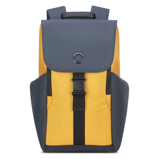 Delsey Paris Securflap Zakelijke rugzak RFID-bescherming 45 cm Laptopvak