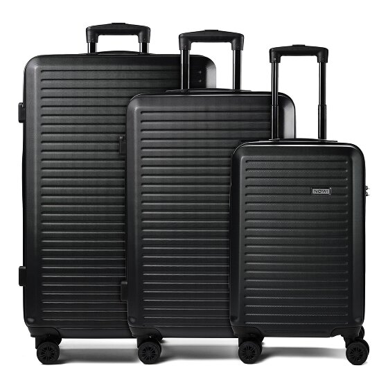 Nowi Grand Canaria Koffer 4 wielen set 3pc. met dubbele wielen