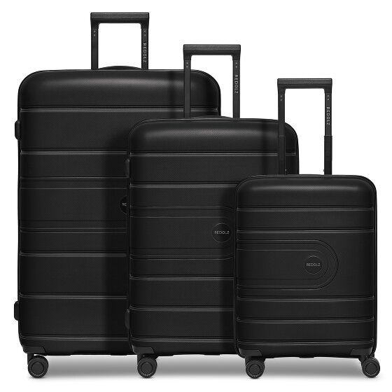 Redolz Essentials 11 4 wielen Kofferset 3-delig met uitbreidingsplooi
