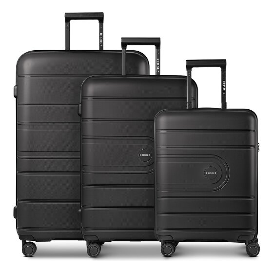 Redolz Essentials 11 4 wielen Kofferset 3-delig met uitbreidingsplooi