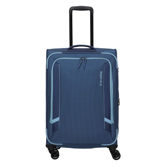 Travelite Corsiica 4 wielen Trolley M 67 cm met uitbreidingsplooi