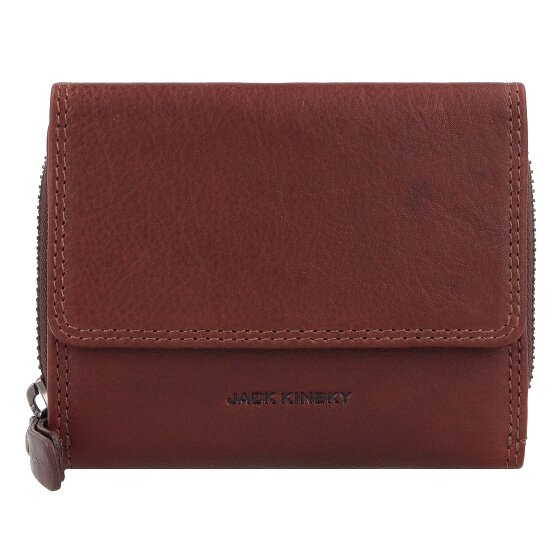 Jack Kinsky Portemonnee RFID-bescherming Leer 11 cm