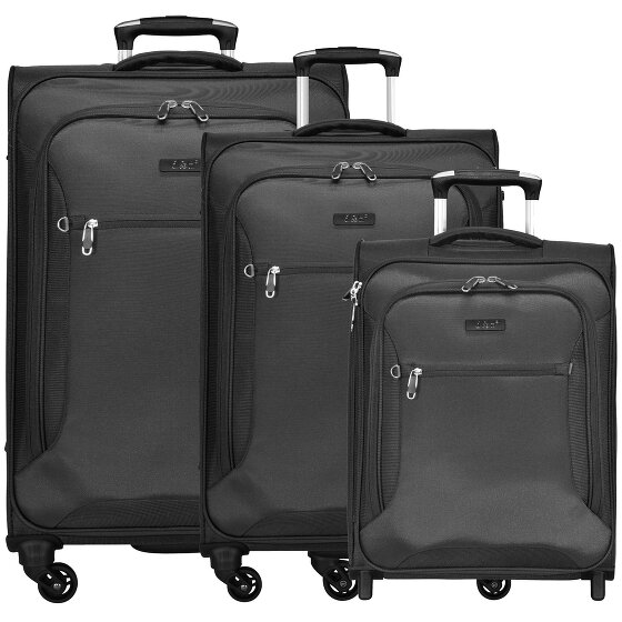 d&n Travel Line 6400 2-4-rollen kofferset 3st.