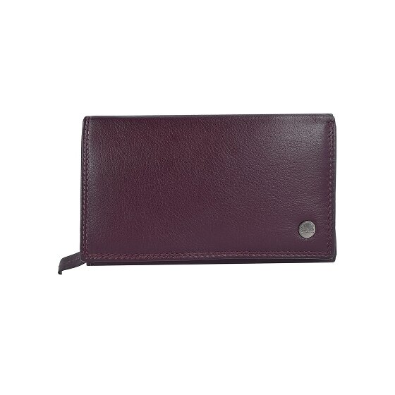 Greenburry Sponsachtig portefeuille leer 15,5 cm