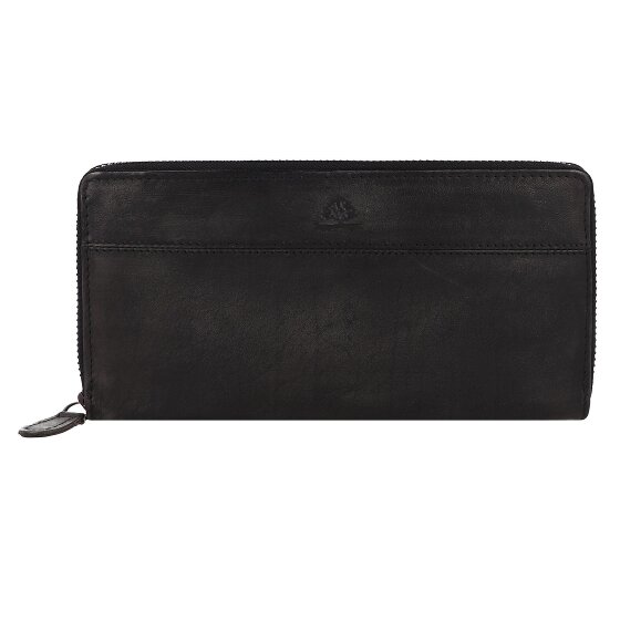 Greenburry Destressed Portemonnee RFID-bescherming Leer 19 cm