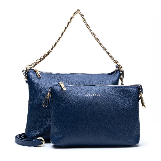 Lazarotti Milano Leren Schoudertas 26 cm