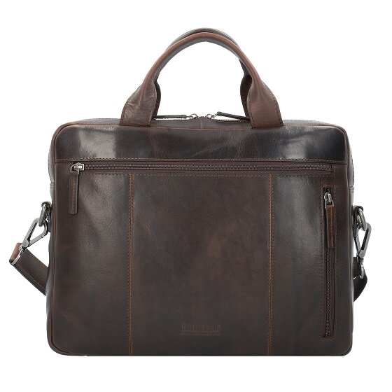 Leonhard Heyden Roma aktetas Leer 37 cm Laptopvak